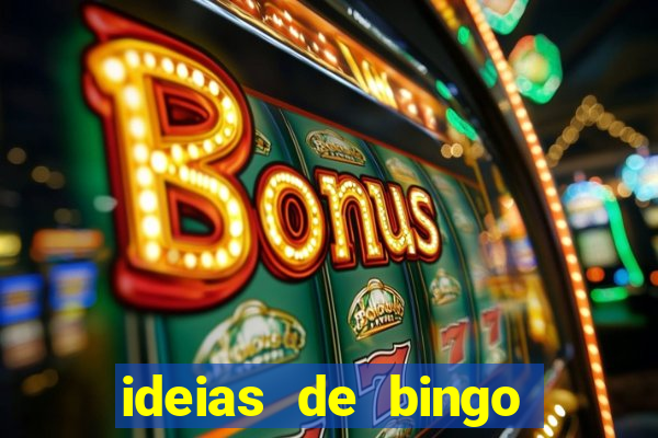 ideias de bingo para o natal